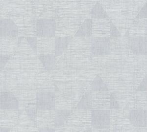 A.S. Création | Vliesová tapeta na zeď Titanium 3 38196-2 | 0,53 x 10,05 m | metalická, šedá