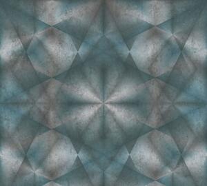 A.S. Création | Vliesová tapeta na zeď My Home My Spa 38692-4 | 0,53 x 10,05 m | modrá, šedá