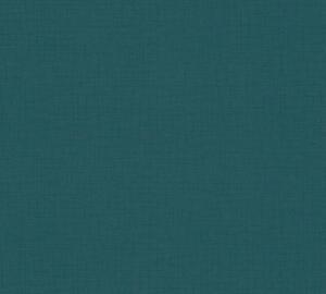 A.S. Création | Vliesová tapeta na zeď My Home My Spa 38712-1 | 0,53 x 10,05 m | zelená, modrá, vining ivy