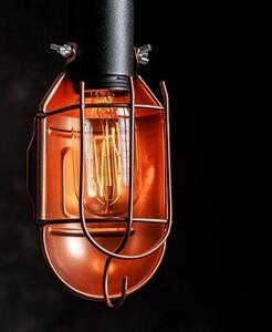 Industriální závěsné světlo MECHANIC 1 Copper