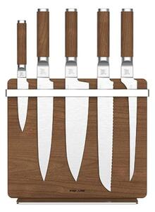 Dřevěný magnetický blok na nože Premium Fiskars