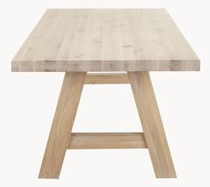 Jídelní stůl z masivního dubového dřeva Ashton, různé velikosti