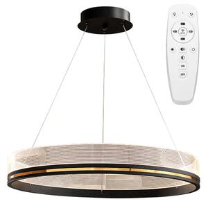 Toolight Závěsné svítidlo s APP1192-CP Black Gold