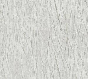 A.S. Création | Vliesová tapeta na zeď Hygge 2 38598-7 | 0,53 x 10,05 m | metalická, šedá