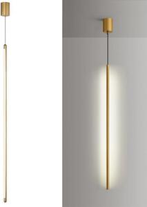 Toolight Toolight, LED stropní svítidlo 100cm, 13W, 4000K, APP1414-C, zlatá lesklá, OSW-00966