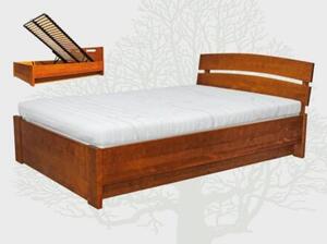 Wiór Manželská postel KLARA 2 s úložným prostorem - olše XXL 200x200 BN - 022