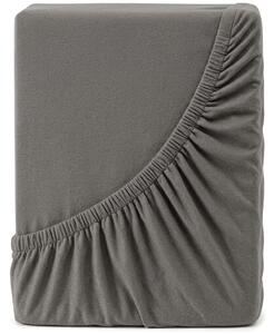 4Home jersey prostěradlo Lycra antracit, 120 x 200 cm