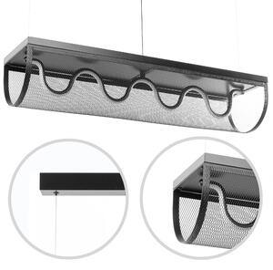 Toolight Toolight, LED stropní svítidlo 27W APP1409-CP, černá, OSW-063952