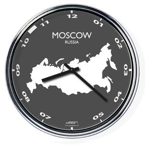 Kancelářské nástěnné hodiny: Moskva (32 cm), Výběr barev Světlé