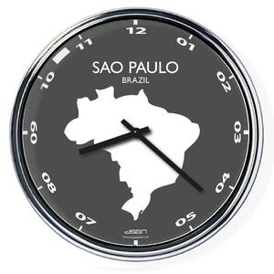 Kancelářské nástěnné hodiny: Sao Paulo (32 cm), Výběr barev Světlé