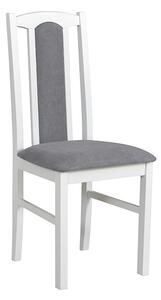 Jídelní židle čalouněná z masivu Rello 01 - Bílá