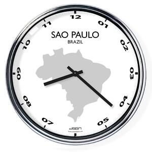 Kancelářské nástěnné hodiny: Sao Paulo (32 cm), Výběr barev Světlé