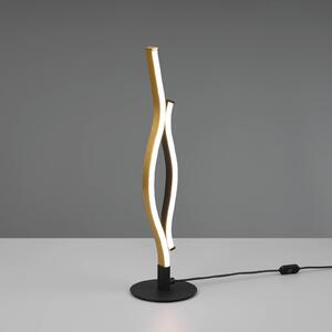 Stolní lampa Blaze LED, CCT, senzorový stmívač, mosaz