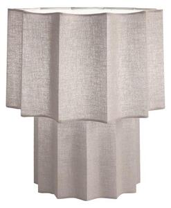 Stolní lampa WAVY 1xE27/14W/230V šedá