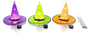 Weltbild LED Čarodějnické klobouky, sada 3 ks