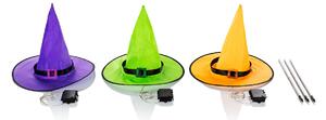 Weltbild LED Čarodějnické klobouky, sada 3 ks