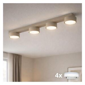 Brilagi - LED RGB Stm. bodové svítidlo MONO 4xGX53/14W/230V Wi-Fi Tuya béžová