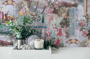 A.S. Création | Vliesová tapeta na zeď Dream Flowery 38174-3 | 0,53 x 10,05 m | vícebarevná