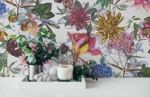 A.S. Création | Vliesová tapeta na zeď Dream Flowery 38175-4 | 0,53 x 10,05 m | vícebarevná