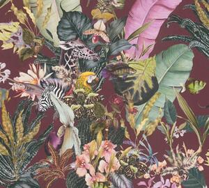 A.S. Création | Vliesová tapeta na zeď Dream Flowery 38176-5 | 0,53 x 10,05 m | vícebarevná