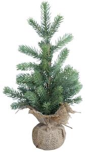 Vánoční stromek umělý zelený v jutě 36 cm (Chic Antique)