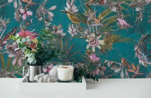 A.S. Création | Vliesová tapeta na zeď Dream Flowery 38178-3 | 0,53 x 10,05 m | vícebarevná