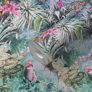 A.S. Création | Vliesová tapeta na zeď Dream Flowery 38179-1 | 0,53 x 10,05 m | vícebarevná