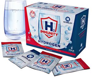 H2 Immunity® DRINK 60 sáčků ( 2 balení ) | Molekulární vodík® + ZDARMA Šejkr 300 ml (míchací láhev)