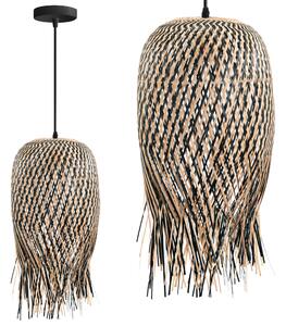 Toolight BOHO, stropní svítidlo 1xE27 APP1327-1CP, přírodní hnědá, OSW-05678