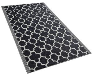 Venkovní oboustranný koberec černý 90x180 cm SURAT