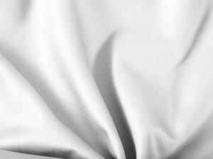 Biante Oválný bavlněný saténový ubrus ST-001 Bílý 100x140 cm