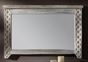 ANTIK Zrcadlo 90x60 cm,mango a akácie