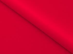 Látka bavlněný satén ST-010 Sytě červená - šířka 280 cm
