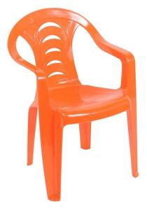 Dětská plastová židlička Marty Oranžová