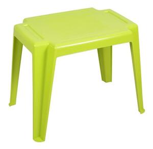 Dětský plastový stolek Marty Světle zelená
