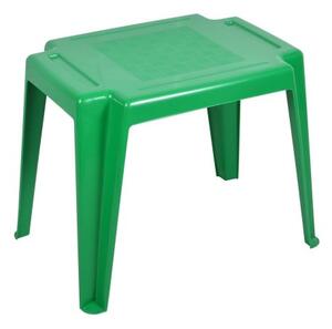 Dětský plastový stolek Marty Tmavě zelená