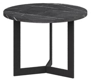 Konferenční stolek SATURN 50 - mramor černý