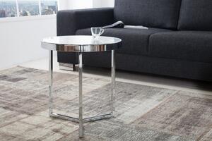 Skleněný konferenční stolek Art Deco Ø 45 cm »