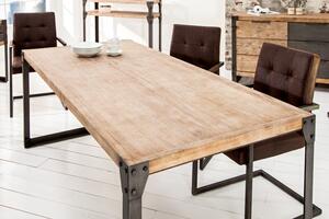 Jídelní stůl FACTORY 160 CM pravá akáciová dýha Nábytek | Jídelní prostory | Jídelní stoly | Všechny jídelní stoly