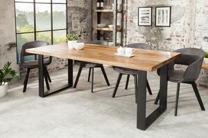 Jídelní stůl IRON CRAFT 160 CM masiv mango nature Nábytek | Jídelní prostory | Jídelní stoly | Všechny jídelní stoly