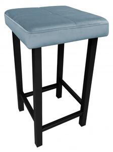 Vysoká čalouněná stolička Monas 60 cm Bluvel 06