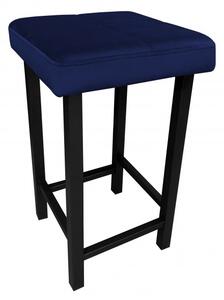 Vysoká čalouněná stolička Monas 60 cm Magic velvet 16