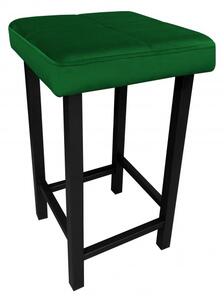 Vysoká čalouněná stolička Monas 60 cm Eko-kůže 15D