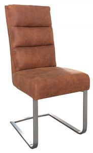 Židle Comfort Vintage - světle hnědá