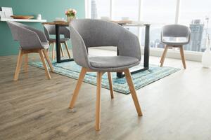 Šedá jídelní židle Nordic Star »
