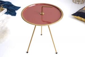 Konferenční stolek Simply Clever 42 cm - koralle zlatá