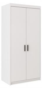Šatní skříň do ložnice Saren 89,7 cm Bílá