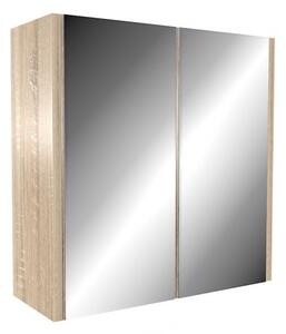Zrcadlová koupelnová skříňka Dila Wenge Magic