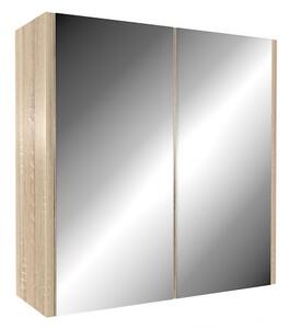 Koupelnová zrcadlová skříňka Frea Dub Sonoma