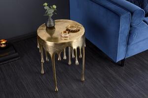 Konferenční stolek Liquid Line 51cm zlatá
